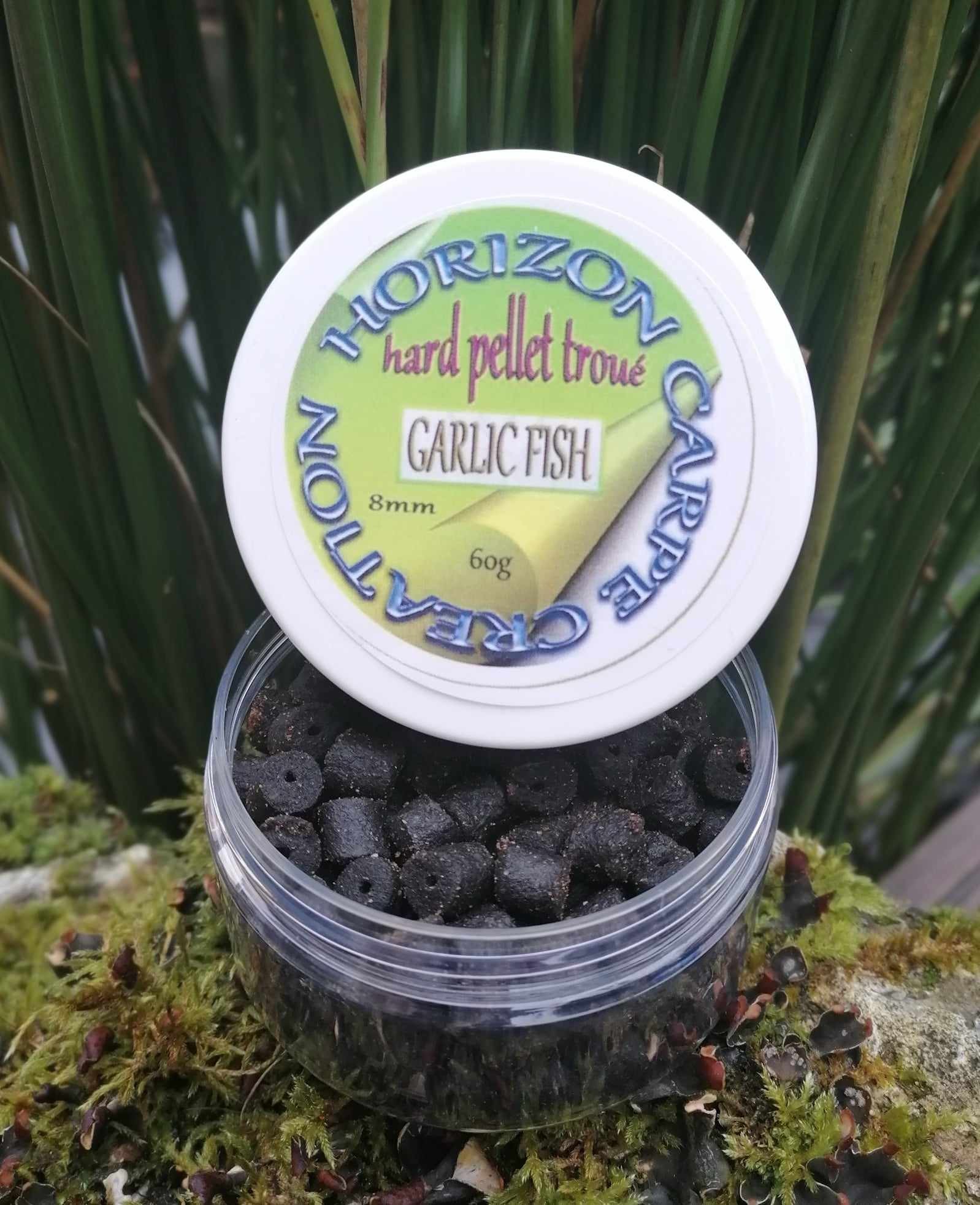 Pellet troue 8mm garlic fish