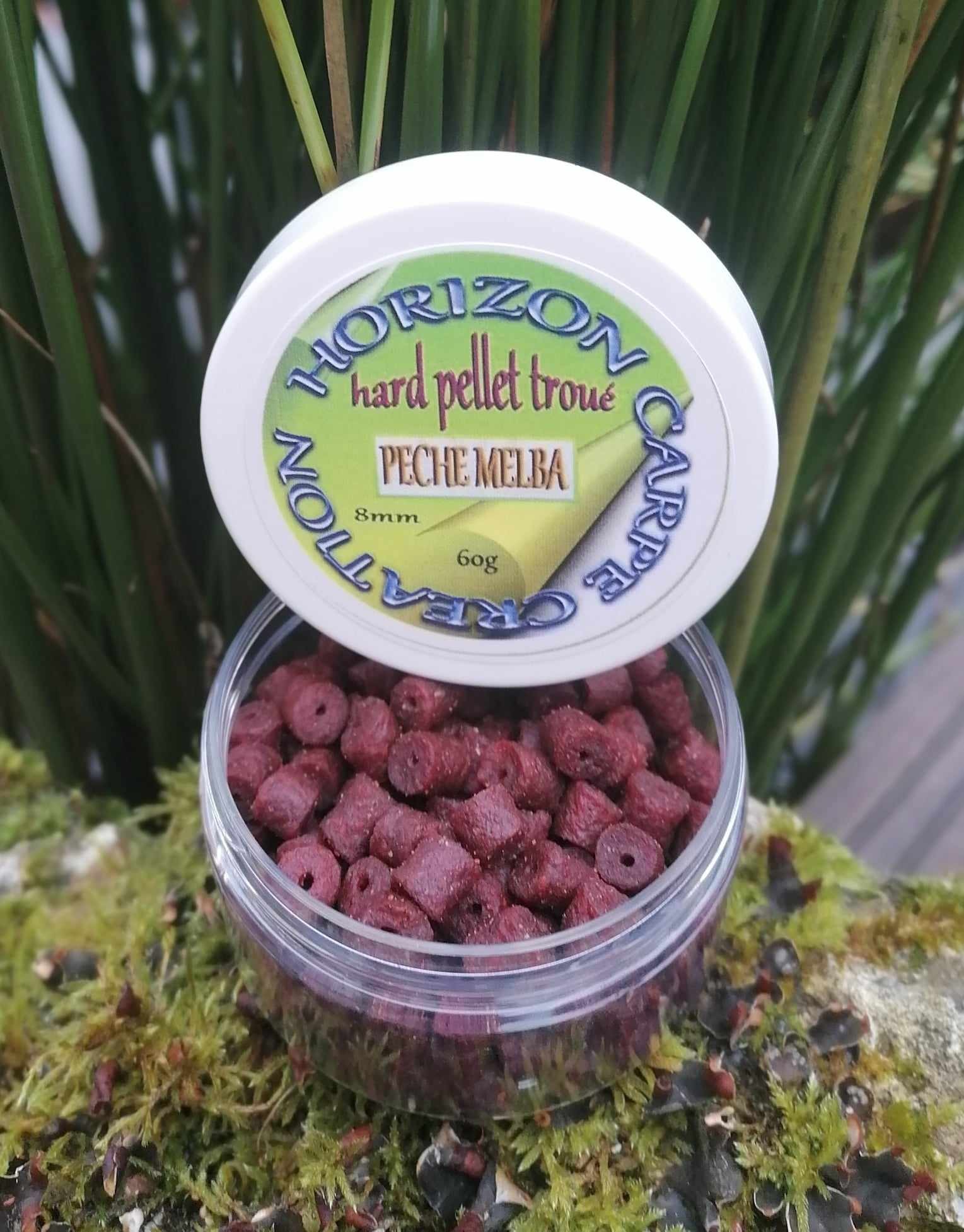 Pellet troue 8mm peche melba