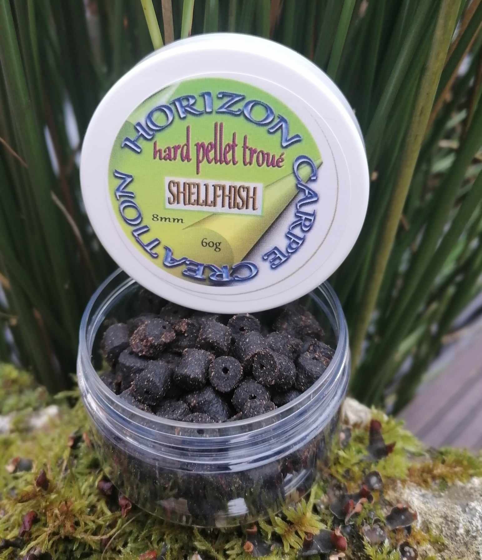 Pellet troue 8mm shellfish