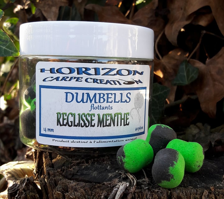 DUMBELL FLOTTANT REGLISSE/MENTHE - HCC